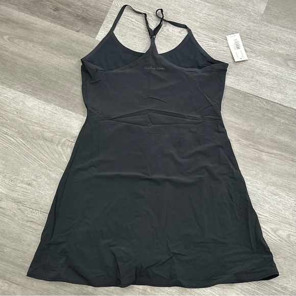 NWT outdoor voices exercise dress Women’s Size Medium Black - Picture 3 of 7